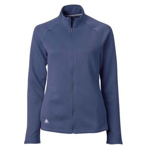 Adidas Jacket Coat Full Zip Athletic Running Golf XS textured mid weight tennis